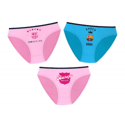 Lot de 3 culottes F.C.Barcelona.