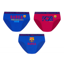 Lot de 3 slips F.C.Barcelona.