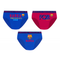 Lot de 3 slips F.C.Barcelona.