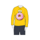 Pyjama adultes Les Simpsons manches longues.