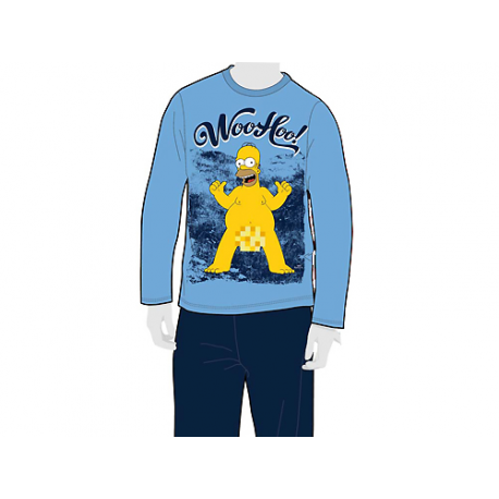 The Simpsons Adult Pyjamas Long Sleeve.