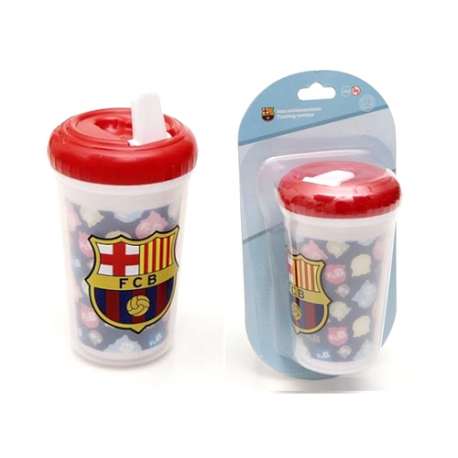 Verre gobelet à bec F.C.Barcelona.