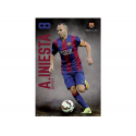 Poster de Iniesta del F.C.Barcelona.
