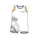 Real Madrid Summer babygrow.