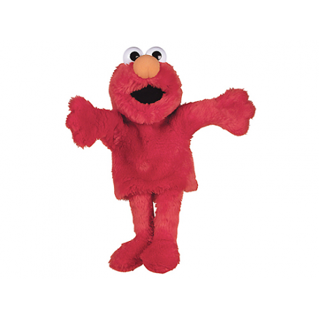 Marioneta de Elmo de Barrio Sésamo.