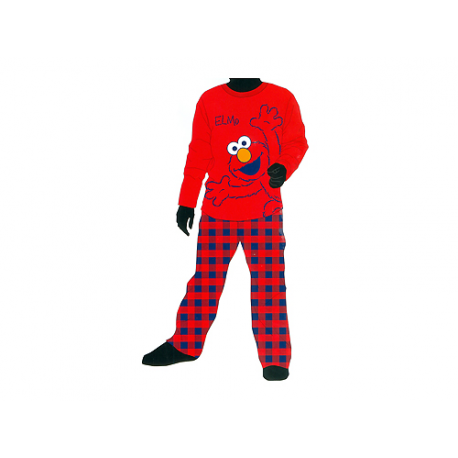 Pijama de niño de manga larga de Barrio Sésamo.
