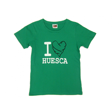Camiseta manga corta chica de Huesca.