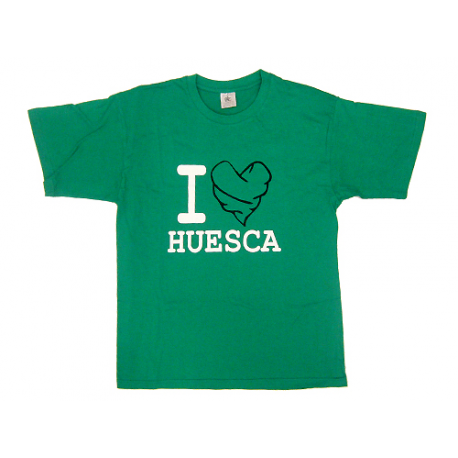 Camiseta manga corta adulto de Huesca.