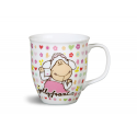 Nici Jolly Frances Cup porcelain mug.