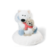 Nici Urso polar & Seal Plush doll.