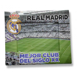 Portafotos papel del Real Madrid.
