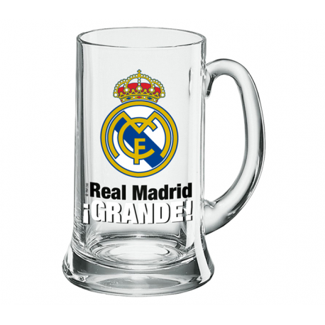 Verre à bière XXL Real Madrid.
