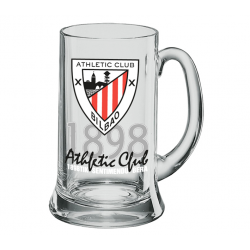 Verre à bière XXL Athletic de Bilbao.