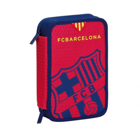Petite trousse double F.C.Barcelona.