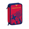 Petite trousse double F.C.Barcelona.