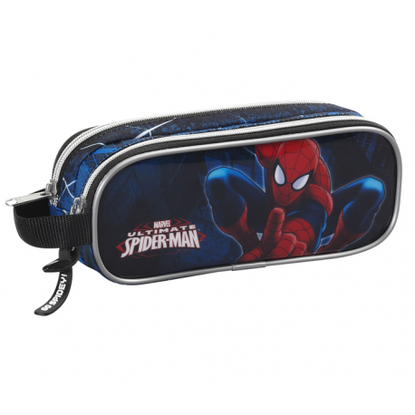 Trousse 2 compartiments Spider-man.