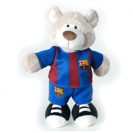 Peluche 25 cm. oso del F.C.Barcelona.