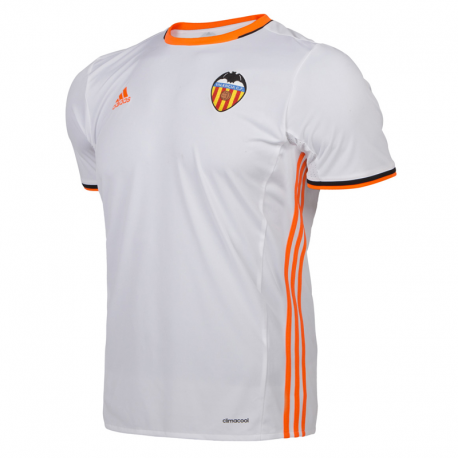Camiseta oficial 1ª equipación Valencia C.F. 2016-17.