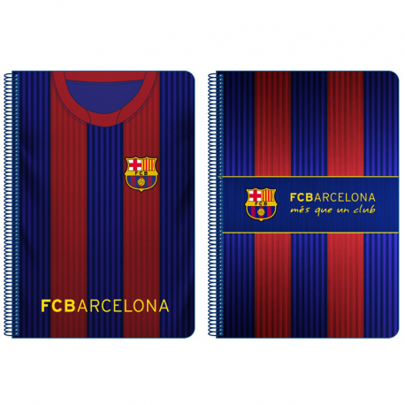 F.C.Barcelona Dina A4 spiral notebook.