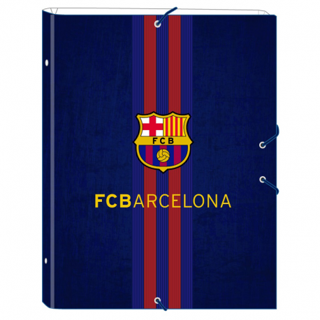 Carpeta con clasificador del F.C.Barcelona.