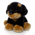 Moyenne peluche Rottweiler.