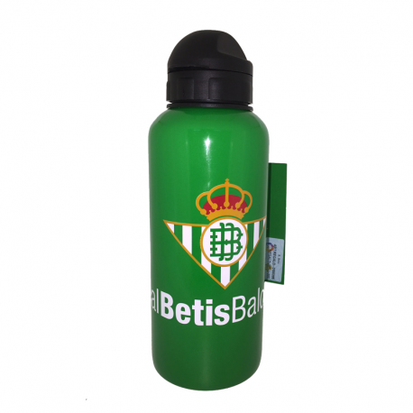Botella metálica del Real Betis.