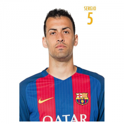 Carte postale Busquets F.C.Barcelona.