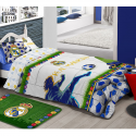 Edredón comforter de 90 cm. del Real Madrid.