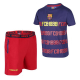 Pyjama junior F.C.Barcelona manches courtes.