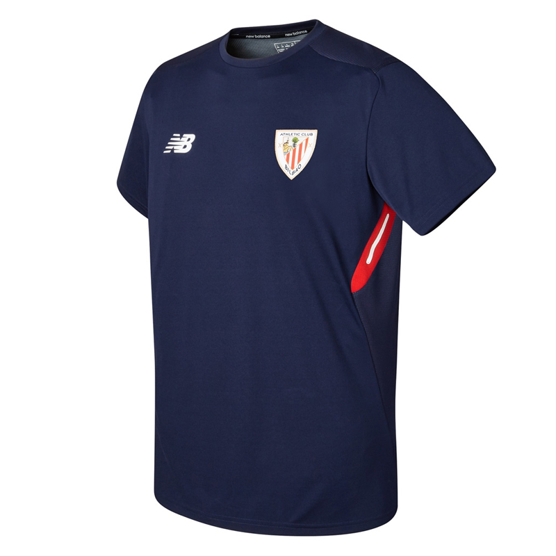 Camiseta de entrenamiento adulto Athletic de Bilbao 2017-18.