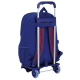F.C.Barcelona Big rucksack with trolley.