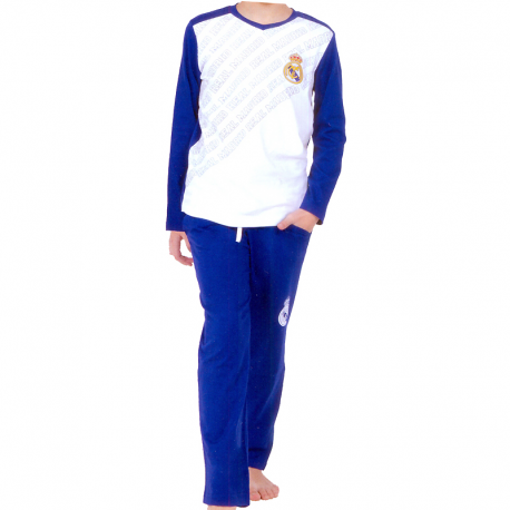 Pyjama adultes Real Madrid manches longues.
