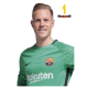 Carte postale Ter Stegen F.C.Barcelona.