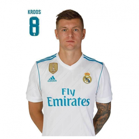 Carte postale Kroos Real Madrid.