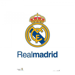 Real Madrid Poster Crest.