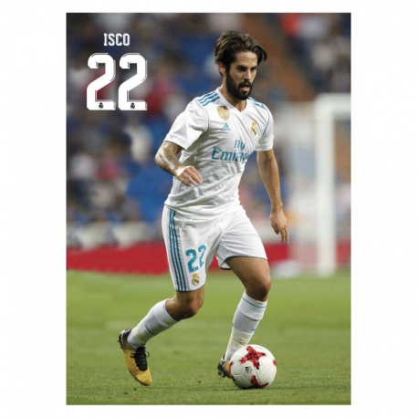 Real Madrid Postal Isco.