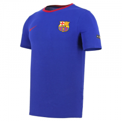 Camiseta algodón adulto F.C. Barcelona 2018-19.