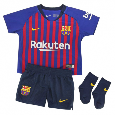 Kit F.C.Barcelona domicile 2018-19 bébé.