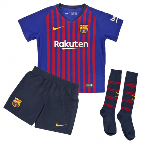 Kit F.C.Barcelona domicile 2018-19 enfant.