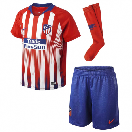 Kit Atlético de Madrid domicile 2018-19 enfant.
