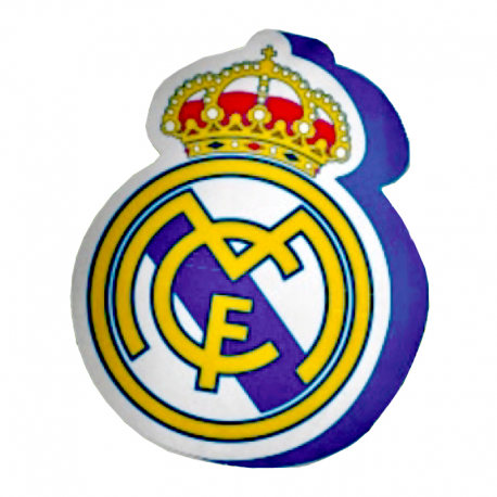 Cojín escudo del Real Madrid.