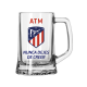 Verre à bière moyenne Atlético de Madrid.