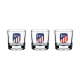 Atlético de Madrid 3 Shotglass.