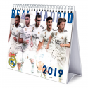 Calendario sobremesa 2019 del Real Madrid.