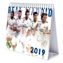 Real Madrid Desktop Calendar 2019.