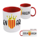 Taza mug porcelana Feito en Aragón.