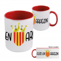 Taza mug porcelana Feito en Aragón.