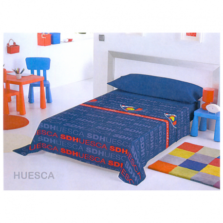 S.D.Huesca Set of sheets 90 cm.